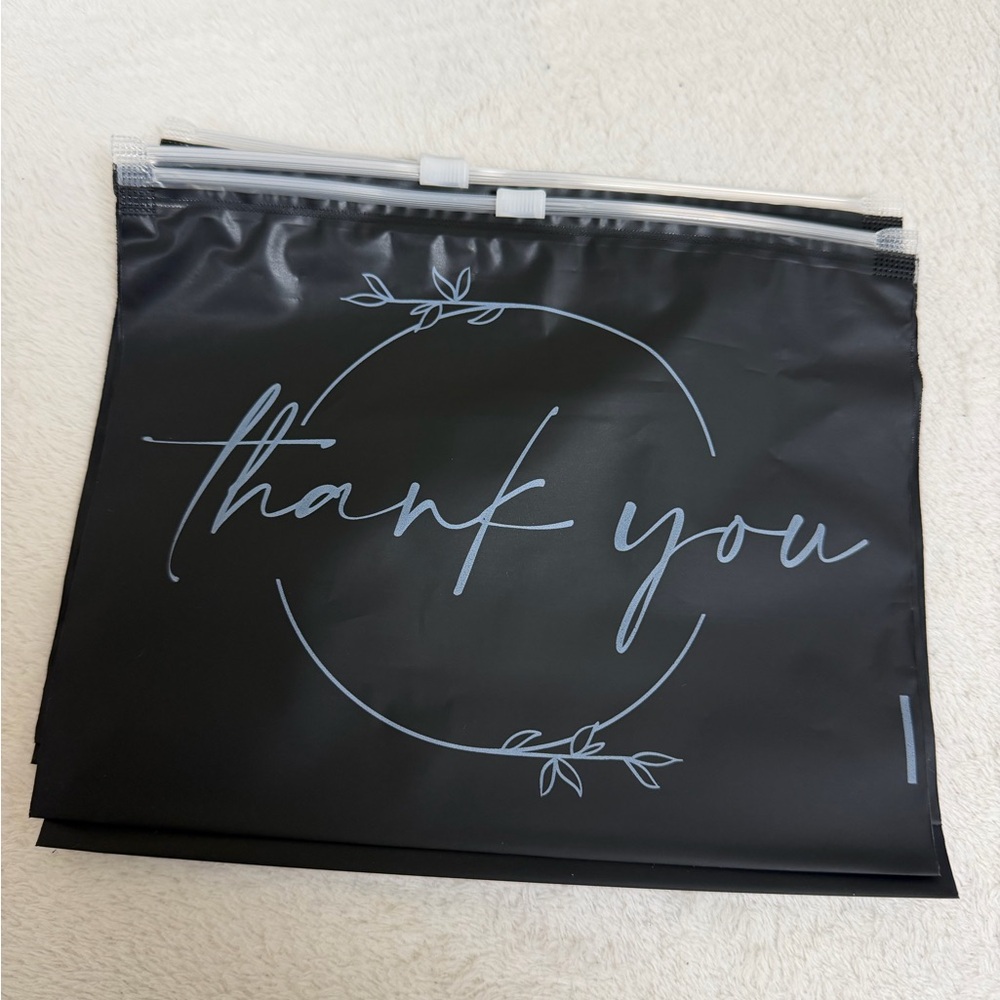 Thank You Reusable Zip Bags - Set of 20 - Picture 2 of 5
